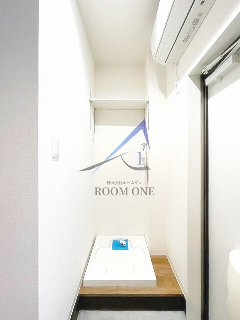 フェリーチェ中板橋の設備|洗濯機置き場です。