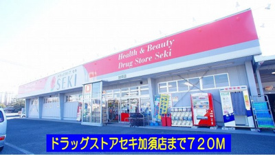【周辺】 | フェアリーテイル | ドラッグストアセキ加須店まで720m