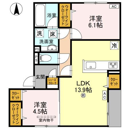 【間取り】 | D-residence南茨木