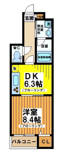 【間取り】 | RELUXA方南町Ⅱ