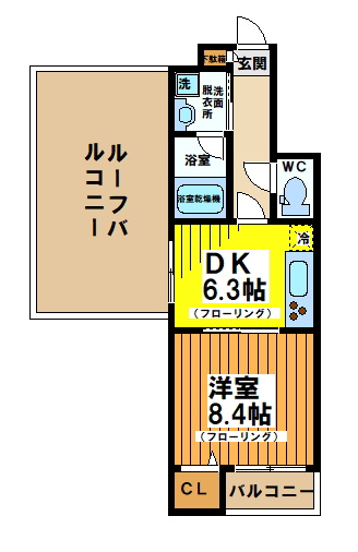 【間取り】 | RELUXA方南町Ⅱ