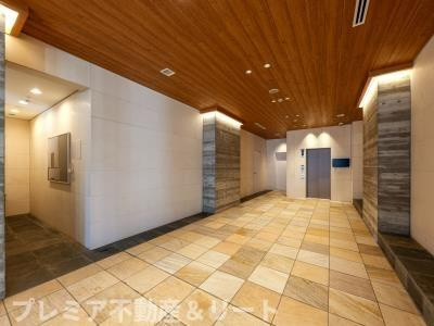 【ロビー】 | プレミアブラン代々木公園 | エレベーターホールです