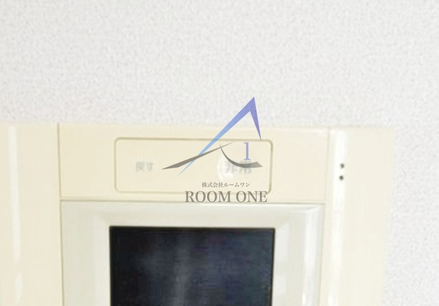 グランフォース町屋のセキュリティ|モニター付きインターホンです。