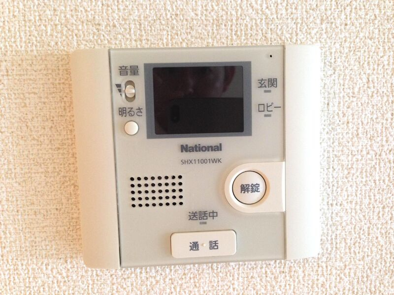 クオーレ浅草のセキュリティ|モニター付インターホン