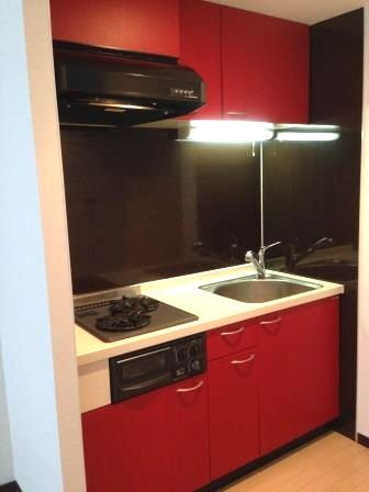 クオーレ浅草のキッチン