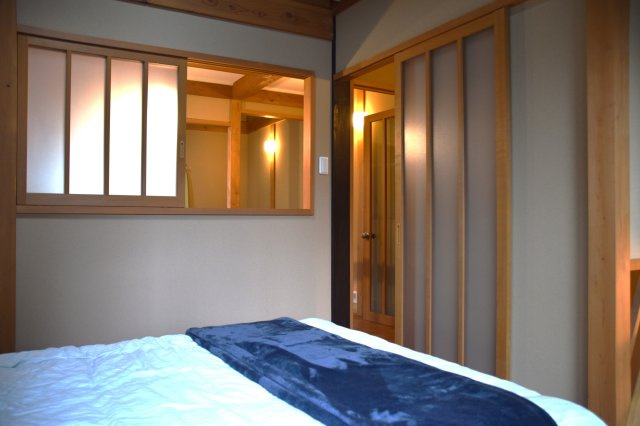 丹波口 「やっほー！」とオープンになれる京町家の寝室