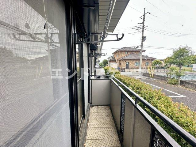 ヴェルフィーユAのバルコニー|高崎、前橋のお部屋探しはエンドスケープまで！お客様の理想お聞かせ下さい♪