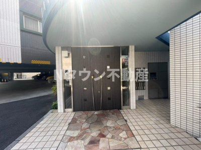 【エントランス】 | ラパス大井橋 | ゆとりのあるエントランスです