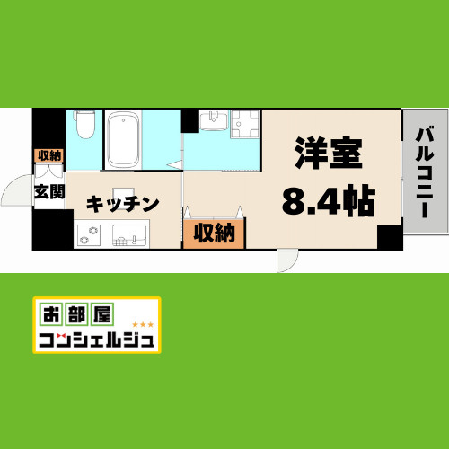 ブルーシャトーの間取り