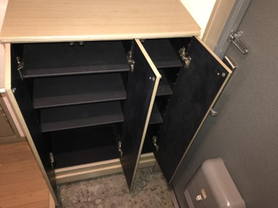 【収納】 | エスポアガーデン | 下駄箱