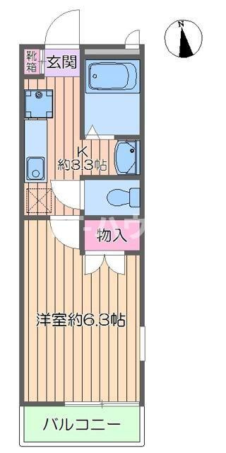 インサイド　シー　ビレッジの間取り