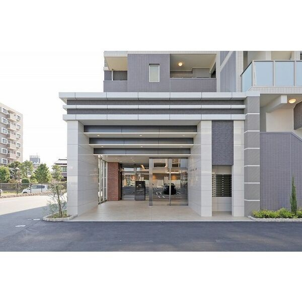 ウェスタ久留米けやき通り1のエントランス