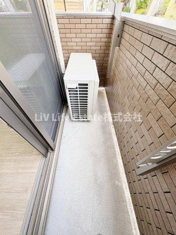 エミリア武蔵小金井のバルコニー