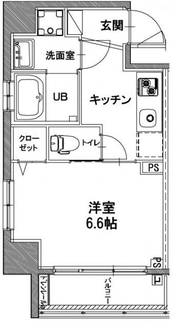 ル・プラターヌの間取り|間取りです。