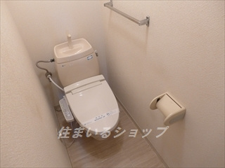 広島市安佐北区小河原町のアパートのトイレ|シャワートイレ