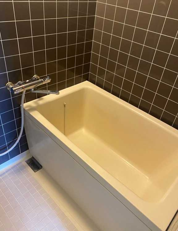 藤和三宿コープ　和室　南西角部屋　ファミリー向けの浴室