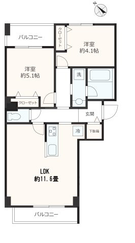 Briller Residence文京の間取り