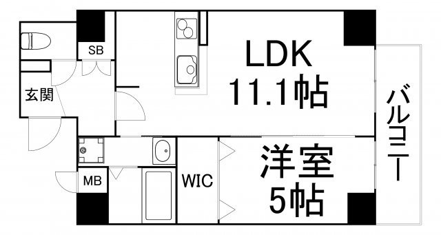 【間取り】 | THE TERRACE天王寺MK