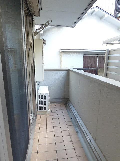 メルベージュのバルコニー