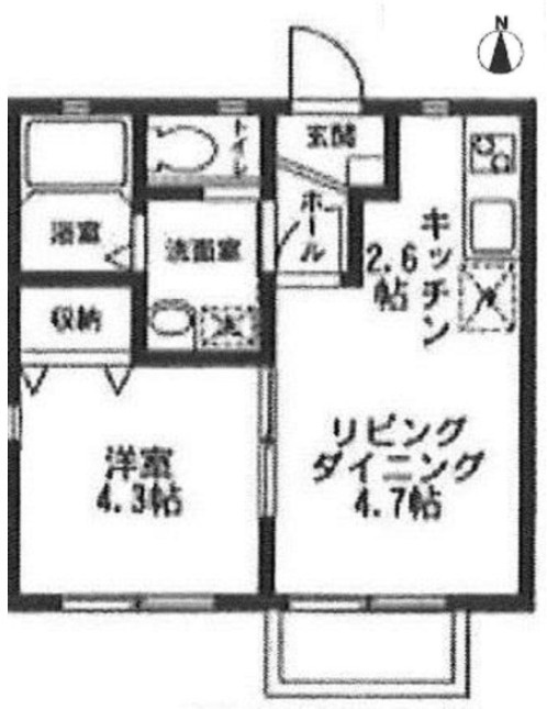 ソレイユ港南の間取り