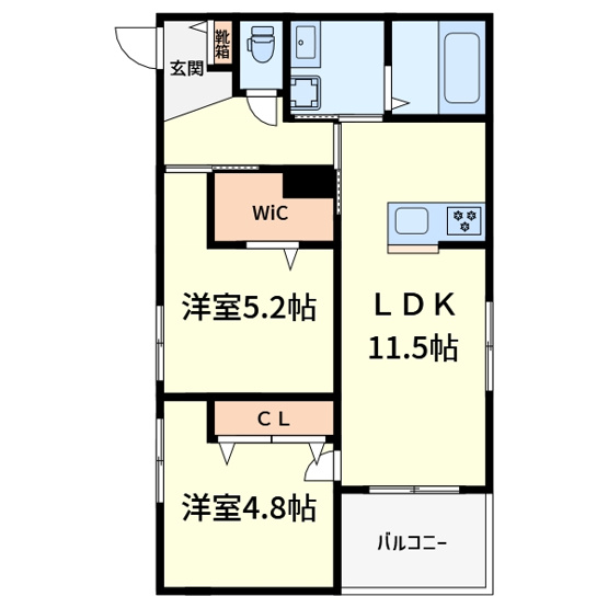 【間取り】 | Grand・Cru芥川