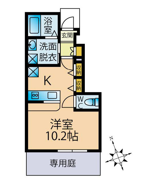 草津市川原２丁目の事務所の間取り