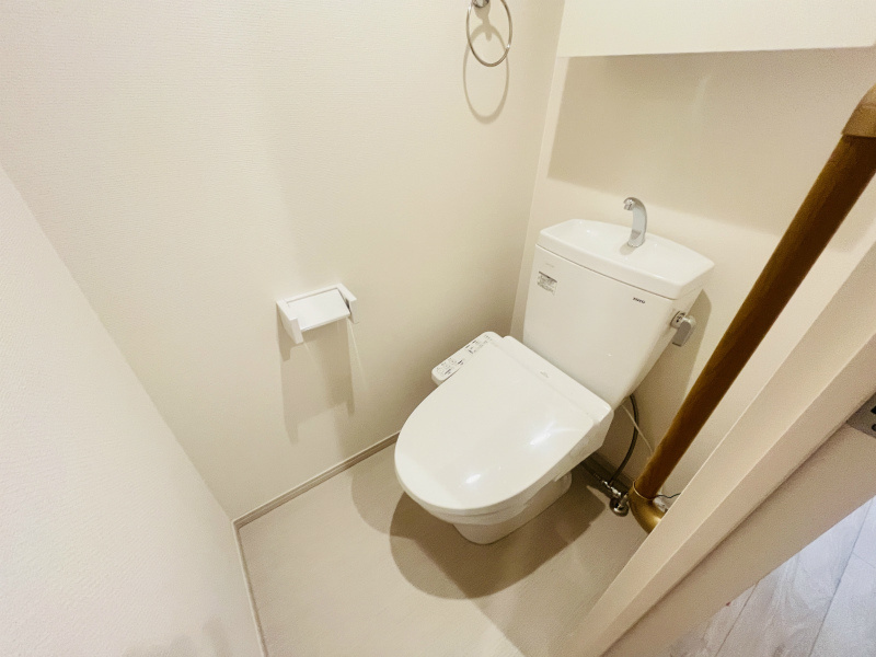 リブリ・曳舟Ⅱのトイレ|コンパクトで使いやすいトイレです