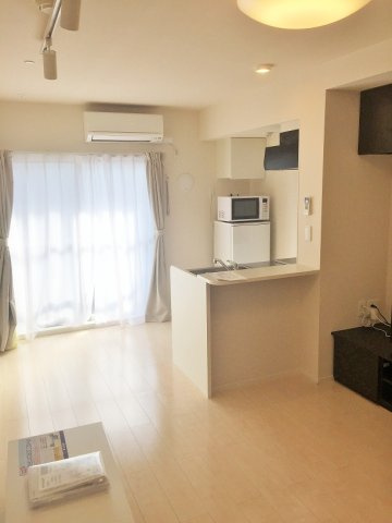 ミランダカメリア瑞江の寝室|家具家電付き