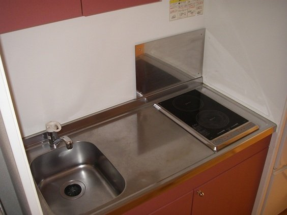 レオパレススナイプのキッチン|使いやすいキッチンです