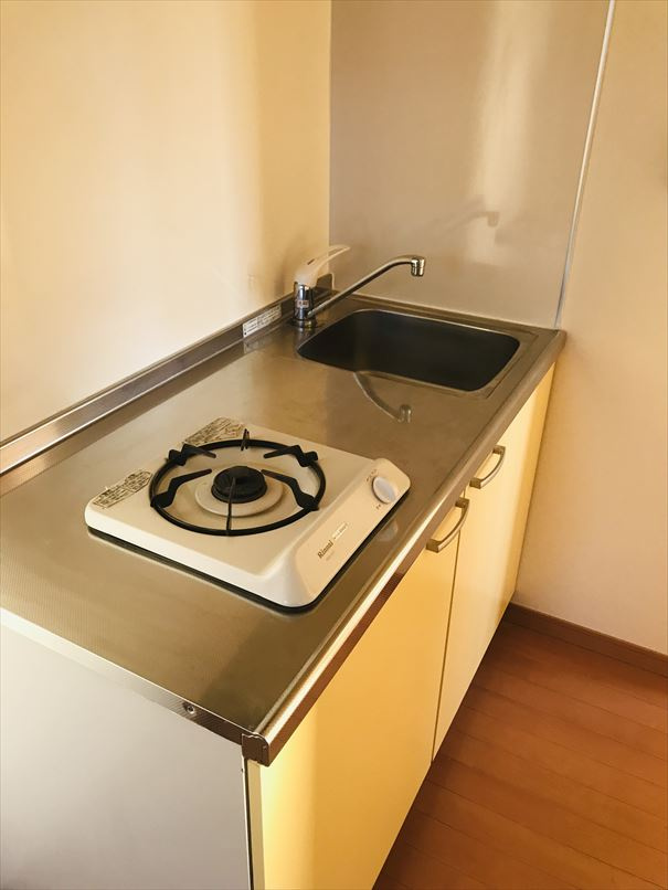 クレアーレハセガワのキッチン|コンパクトなキッチンで掃除もラクラク