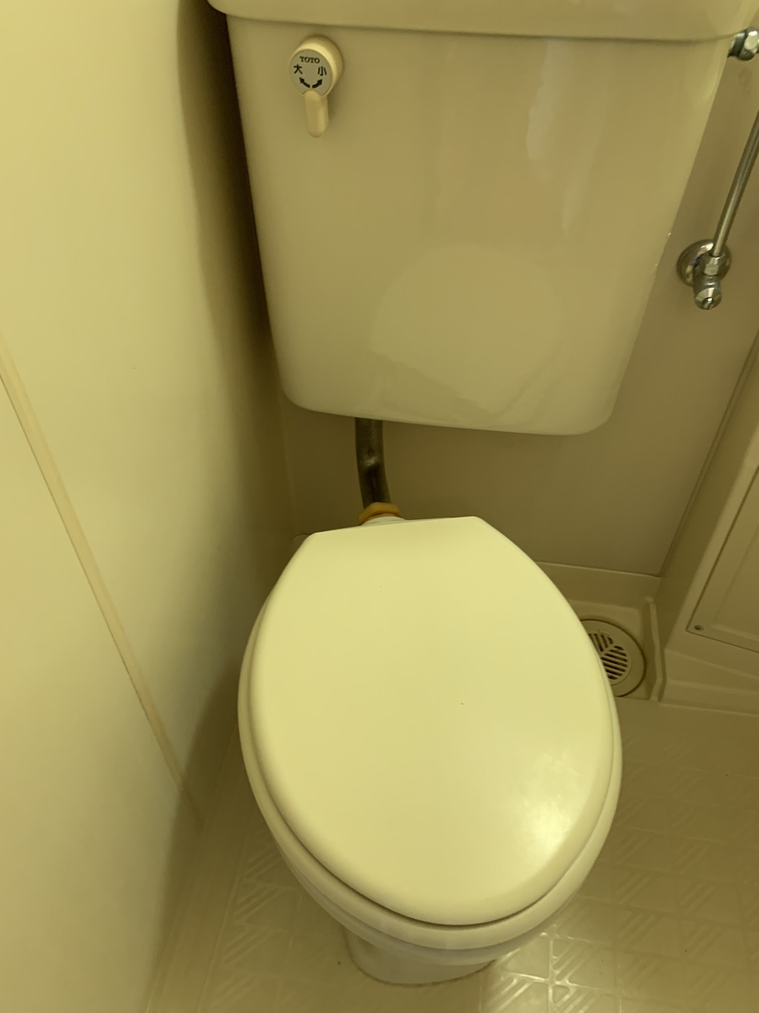 川村第三コーポのトイレ|シンプルで使いやすいトイレです
