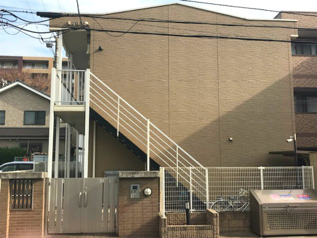 レオパレスコニファーⅡの外観|きれいな外観です