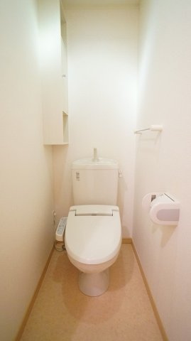 スカイハイツ３号館のトイレ|シンプルで使いやすいトイレです