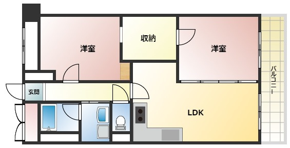 ユーレジデンス武庫川の間取り