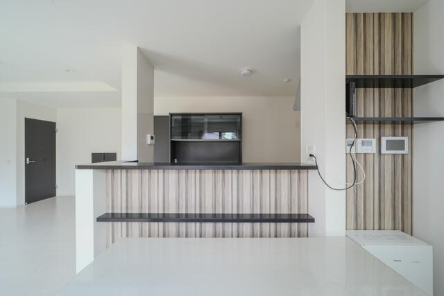 宇都宮市西川田南２丁目　4ＬＤＫ　中古住宅の居間・リビング