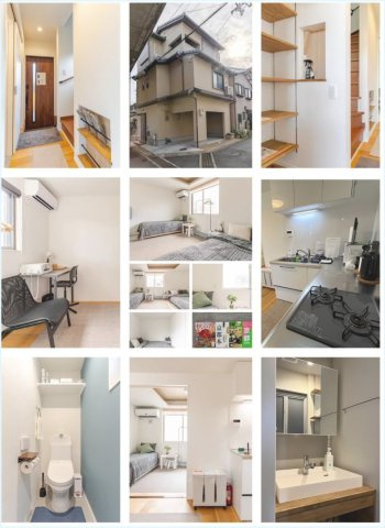 嵯峨嵐山駅徒歩4分　築2022年　民泊運営中中古戸建の外観|嵐山徒歩圏の観光エリアに位置する2022年10月建築の築浅戸建です。収益用途としても検討可能な立地が魅力です。