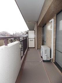 大宮七里パーク・ホームズのバルコニー