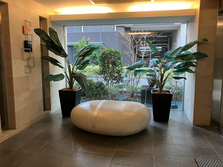 ライオンズ戸田公園ビューティスフォートのロビー