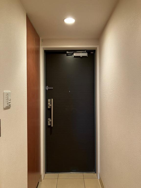 ライオンズ戸田公園ビューティスフォートの玄関