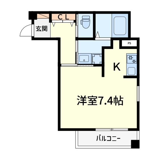 【間取り】 | グレースコート子安