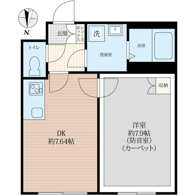ラシクラス上板橋の間取り