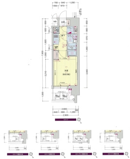 【間取り】 | プレサンス梅田東アルファ