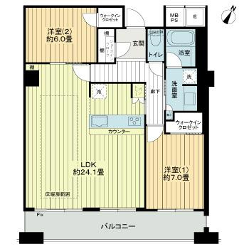 【間取り】 | Ｎ４．ＴＯＷＥＲ