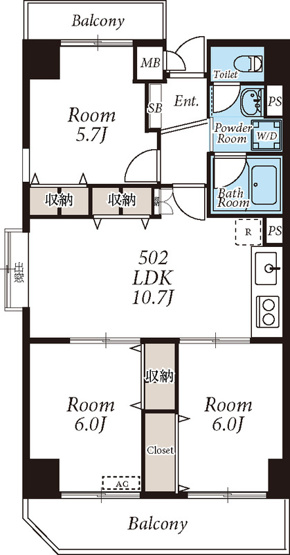 【間取り】 | CREA・H