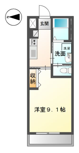 メイプルリッチ　ウィルの間取り