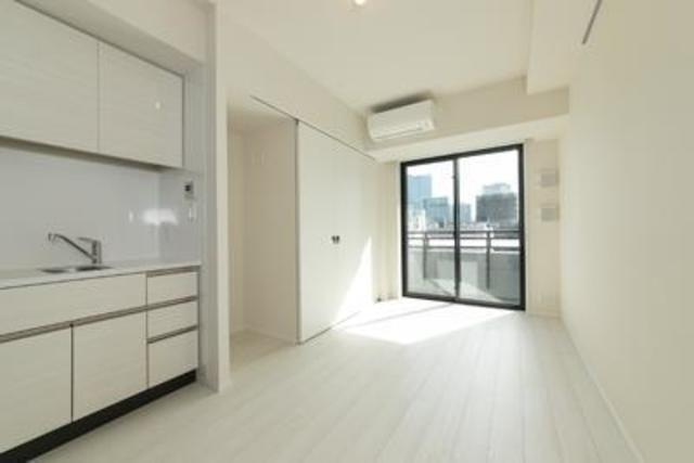 パークアクシス赤坂見附の居間・リビング|※写真は同タイプ住戸です。