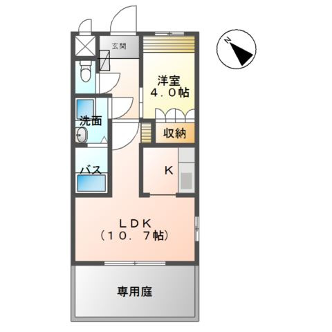 ルミナスハイムの間取り