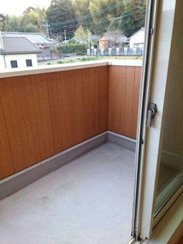 アルバガーデンＡのバルコニー