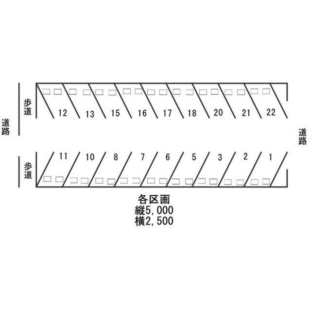長良福光駐車場の間取り