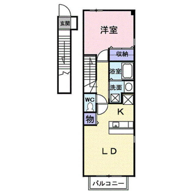 ジュピター　ＫⅠ・ＫⅡの間取り